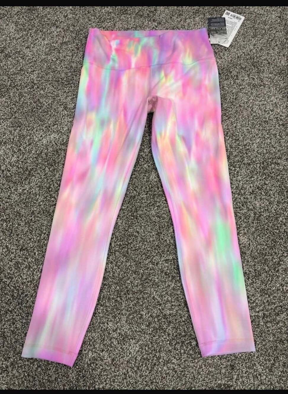 Lululemon Wunder Train HR Tight 25" Size 12 Psychedelic Wash